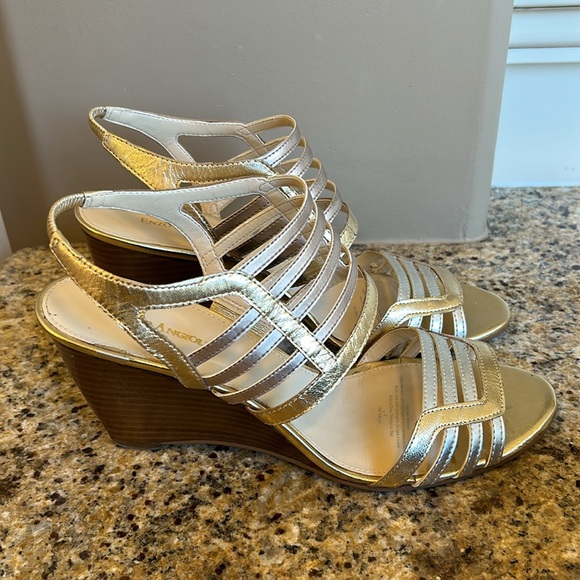 Woman’s Enzo Angiolino Wedge Sandals - Size 10 - Picture 5 of 7